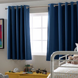 Argos Home blue blackout curtains 168x228cm - British product