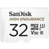 SanDisk High Endurance microSD card 32GB, imported from the UK