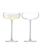 LSA International Champagne Saucers 320ml, UK version