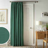 Argos Home thermal door curtain green 167x213cm - British product