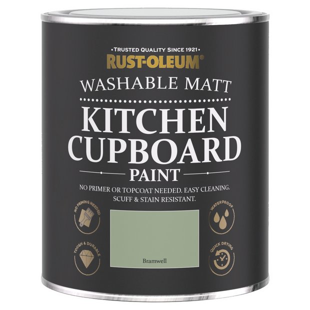 Rust-Oleum kitchen cupboard matt paint Bramwell 750ml, imported from the UK