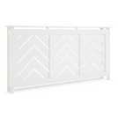 Habitat large radiator cover white, UK version