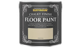 Argos Rust-Oleum Chalky Floor Matt Paint Clotted Cream Floor Paint 2.5L- Buy online at McGrocer