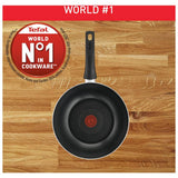 Tefal Titanium Force non-stick wok 28cm, imported from the UK
