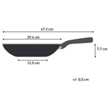 Tefal Titanium Force non-stick wok 28cm, imported from the UK