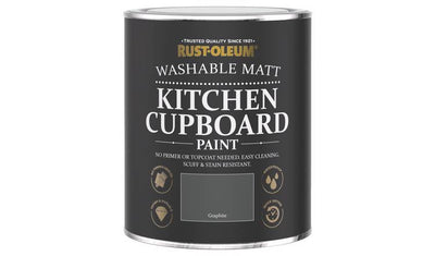 Argos Rust-Oleum Kitchen Cupboard Matt Paint Graphite 750ml- Buy online at McGrocer