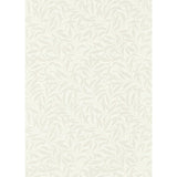 Morris & Co. Pure Willow Bough white floral wallpaper, imported from the UK