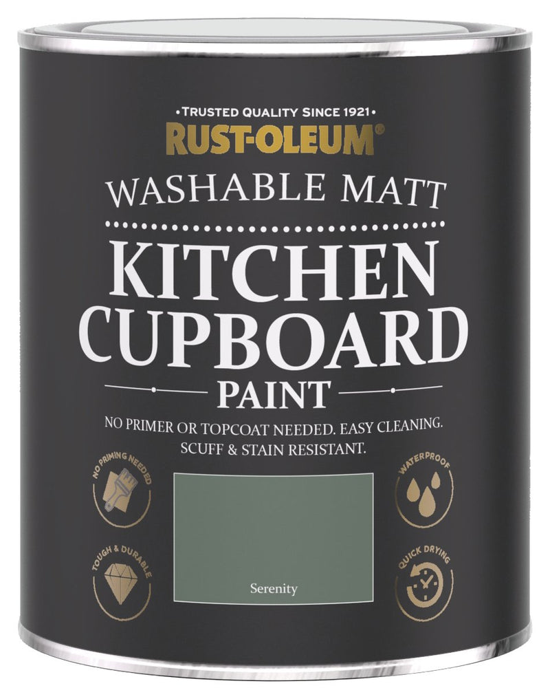 Rust-Oleum kitchen cupboard paint Serenity 750ml, UK version