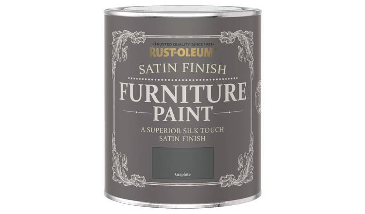 Rust-Oleum furniture satin paint graphite 750ml, imported from the UK