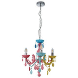 Glow multicoloured kids chandelier H118 D46cm, UK version