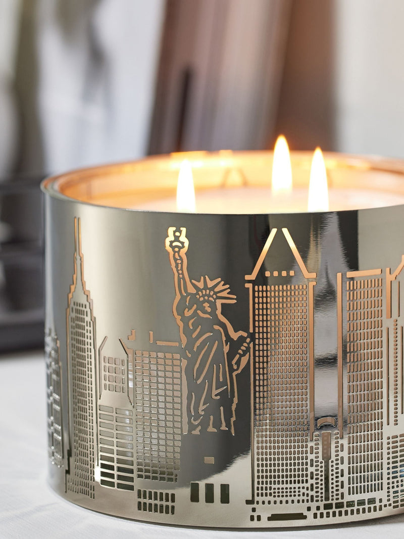 Collection Luxe decorative candle jasmine and orange blossom - British product