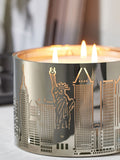 Collection Luxe decorative candle jasmine and orange blossom - British product