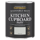 Rust-Oleum Kitchen Cupboard Matt Paint Winter Grey 750ml, imported from the UK