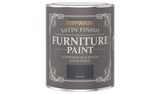 Rust-Oleum furniture satin paint black sand 750ml, imported from the UK