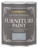 Rust-Oleum Furniture Satin Paint Mineral Grey 750ml, imported from the UK