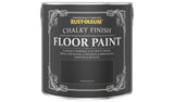 Rust-Oleum chalky floor paint Natural Charcoal 2.5L, imported from the UK