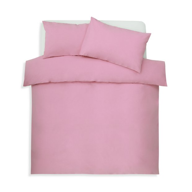 Habitat pink polycotton double bedding set, UK version