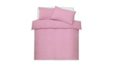 Habitat Polycotton Pink Bedding Set - Single