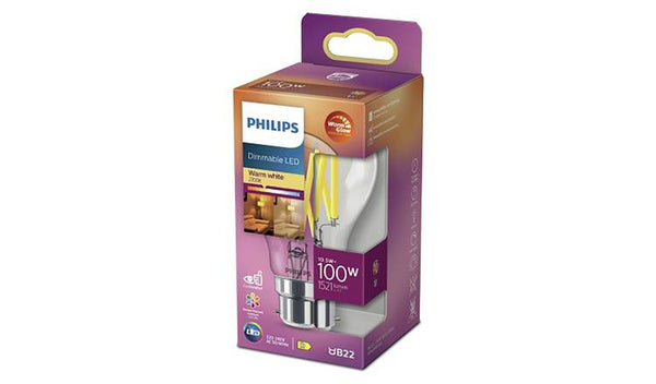 10.5W Dimmable LED Light Bulb with Bayonet Cap Fitting