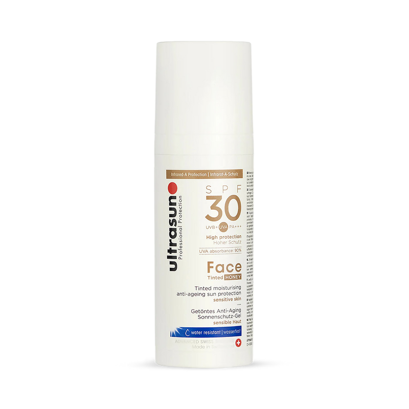 Ultrasun face tinted SPF 30 honey 50ml, UK version