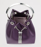 Jimmy Choo Bon Bon satin top-handle bag, UK version
