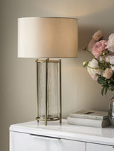 Next Brass Hertford Table Lamp- Buy online at McGrocer