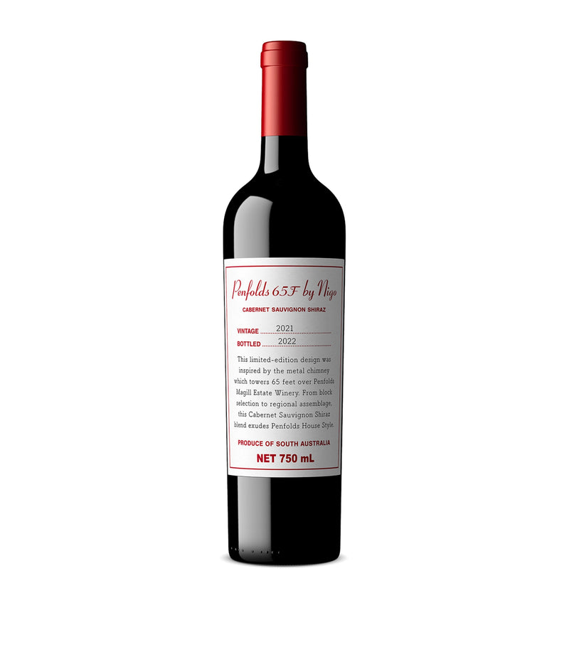 Penfolds 65F by Nigo 2021 red wine 75cl, imported from the UK
