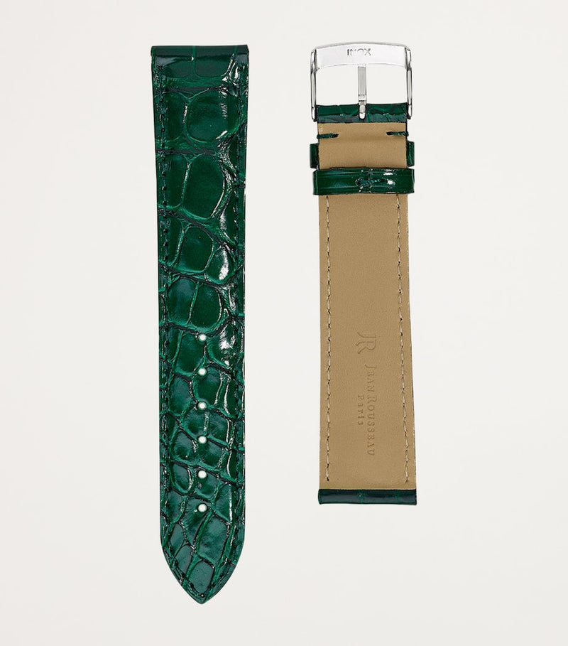 Jean Rousseau alligator leather watch strap 17mm, UK version