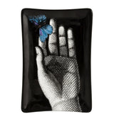 Harrods Italian-crafted Rectangular Porcelain Ashtray- Buy online at McGrocer