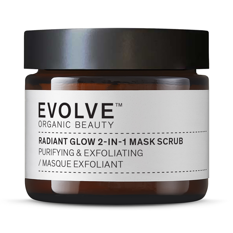 Evolve Radiant Glow 2-In-1 Mask Scrub 60ml