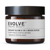 Evolve Radiant Glow 2-In-1 Mask Scrub 60ml