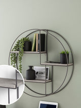 Next Grey Concrete Effect Wall Shelves- Buy online at McGrocer