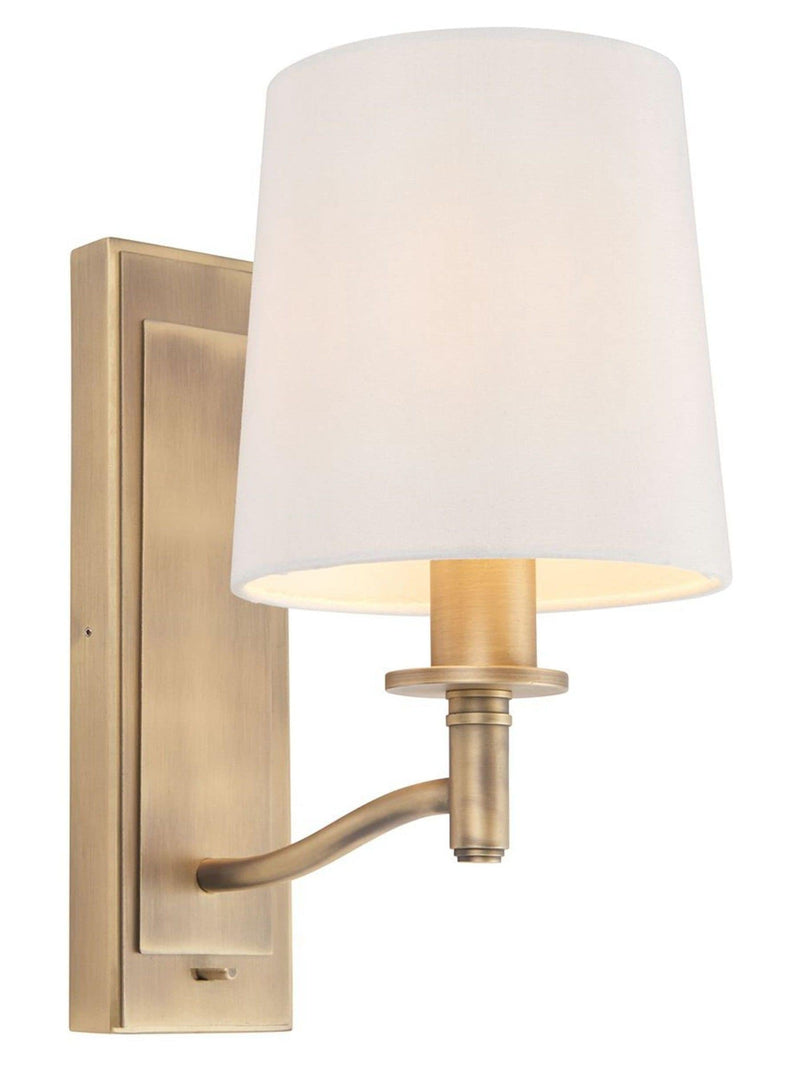 Gallery Home Brass Connie Wall Light, UK version