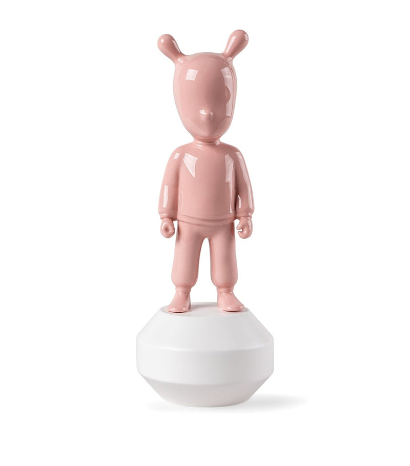 Lladró The Pink Guest small porcelain figurine, UK version