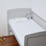 Costco UK Panda 100% Bamboo Cot Bed Fitted Sheets 2 Pack White 70 x 140 cm- Buy online at McGrocer