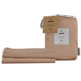 Costco UK Panda 100% Bamboo Cot Size Fitted Sheets 2 Pack Vintage Pink- Buy online at McGrocer