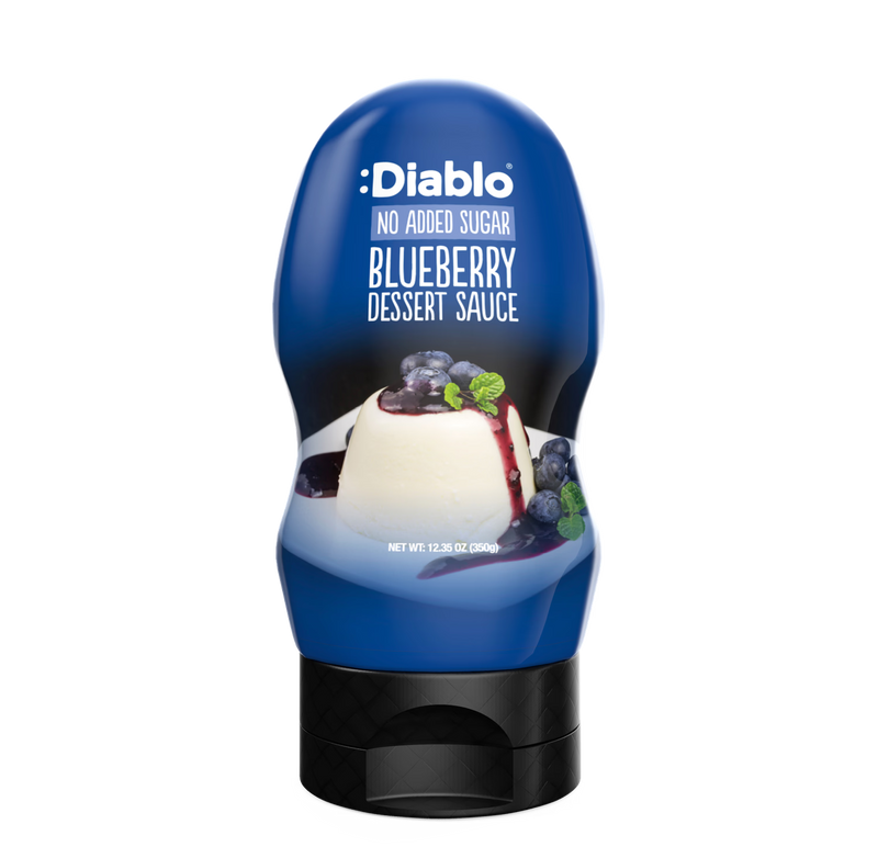 Diablo blueberry sauce 350g pack of 5, imported from the UK