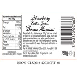 Bonne Maman strawberry conserve 750g - British product