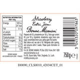 Bonne Maman strawberry conserve 750g - British product