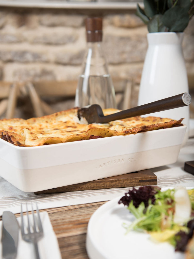 Artisan Street White Large Ceramic Roaster - British product