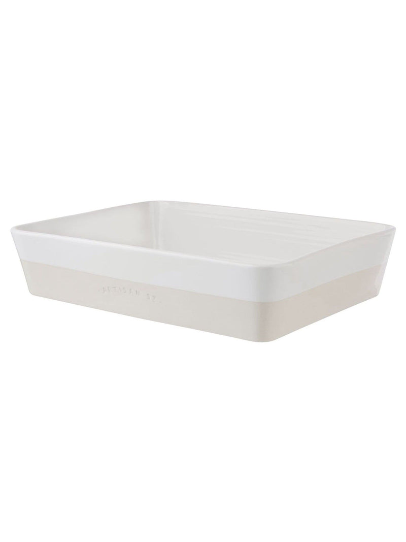 Artisan Street White Large Ceramic Roaster - British product