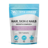 Vita London biotin supplement 10,000ug 120 tablets, UK version