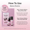 Tisserand Restore Balance Routine Kit roller ball and mist - British product