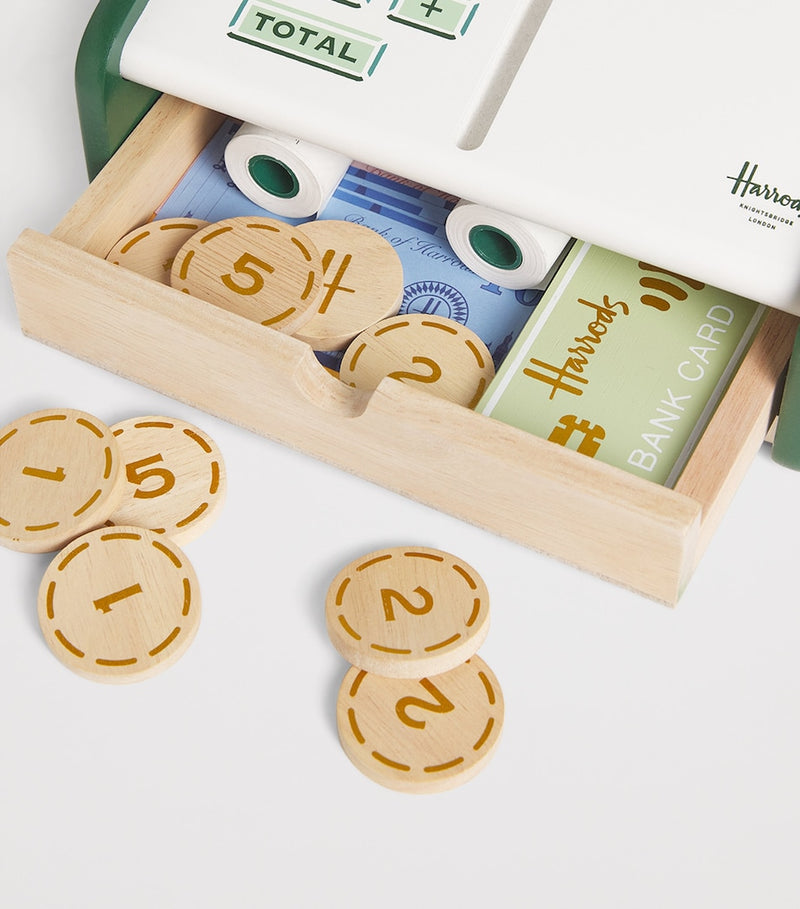 Harrods cash register toy set, UK version