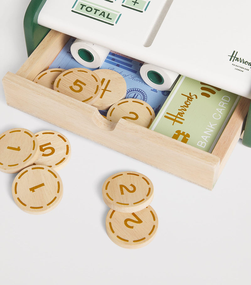 Harrods cash register toy set, UK version