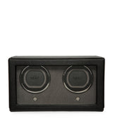Harrods WOLF Cub Double Watch Winder with Cover - H15.5cm x W26cm x D15cm- Buy online at McGrocer