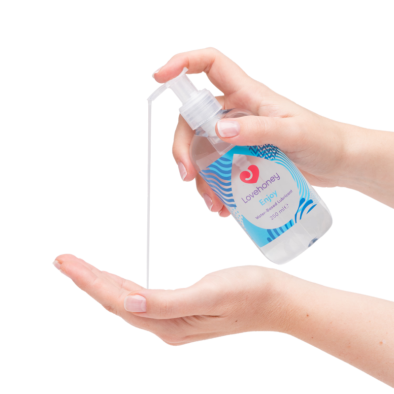 Lovehoney water-based lubricant 250ml, imported from the UK
