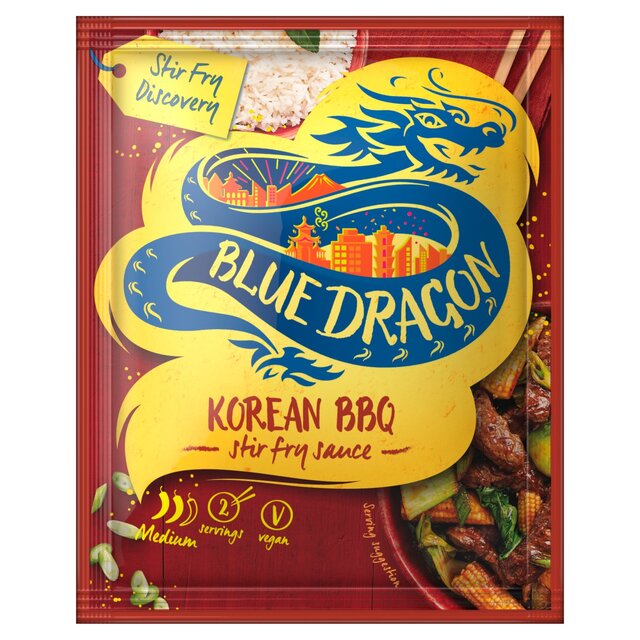 Blue Dragon Korean BBQ Stir Fry Sauce 120g - McGrocer