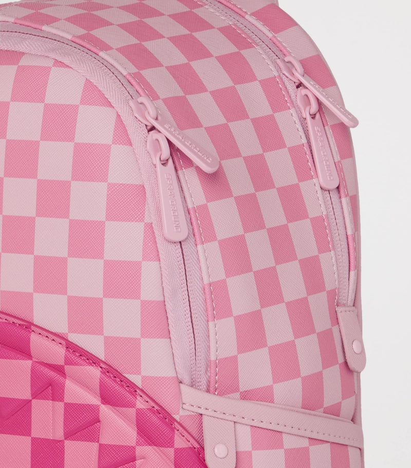 Sprayground hot pink shark mouth backpack (British brand)