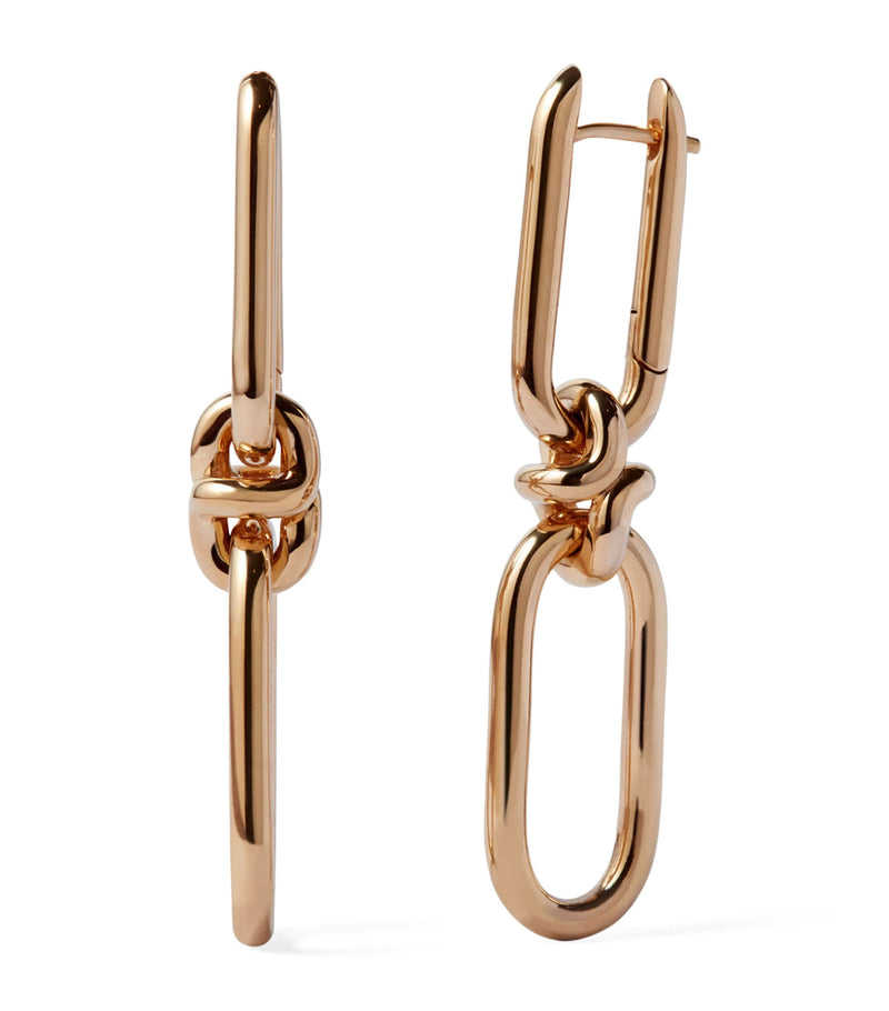 Annoushka yellow gold knuckle earrings (British brand)